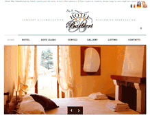 Tablet Screenshot of hotelbarbieri.com